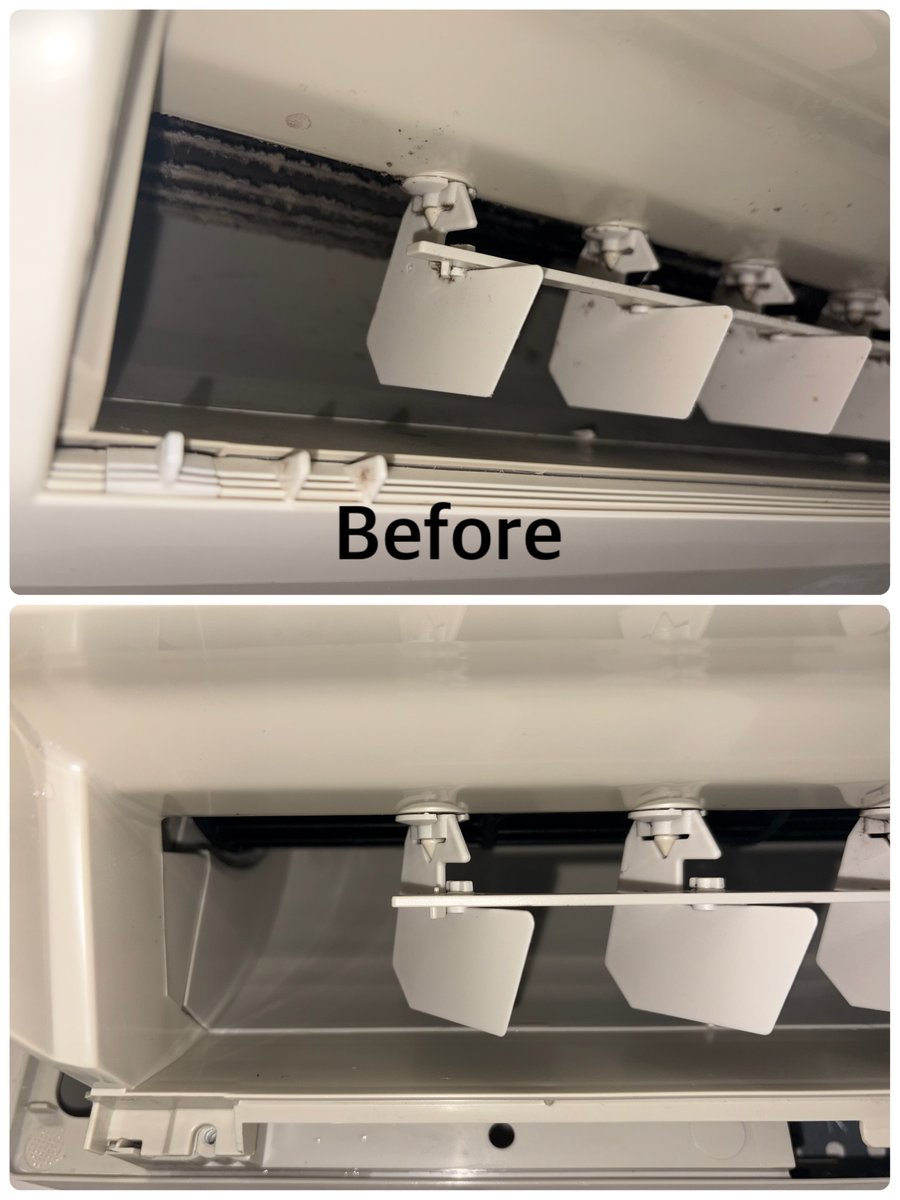 エアコンクリーニング Before/After
